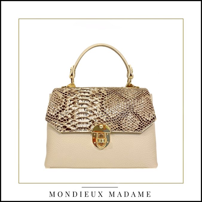 Sac à main serpent femme Ester MonDieux Madame