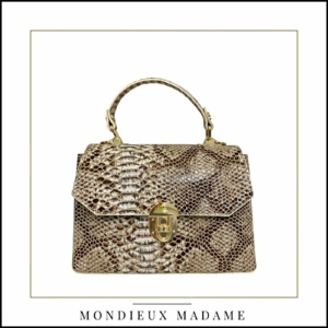 Sac à main serpent femme Ester MonDieux Madame
