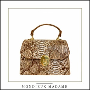 Sac à main serpent femme Ester MonDieux Madame
