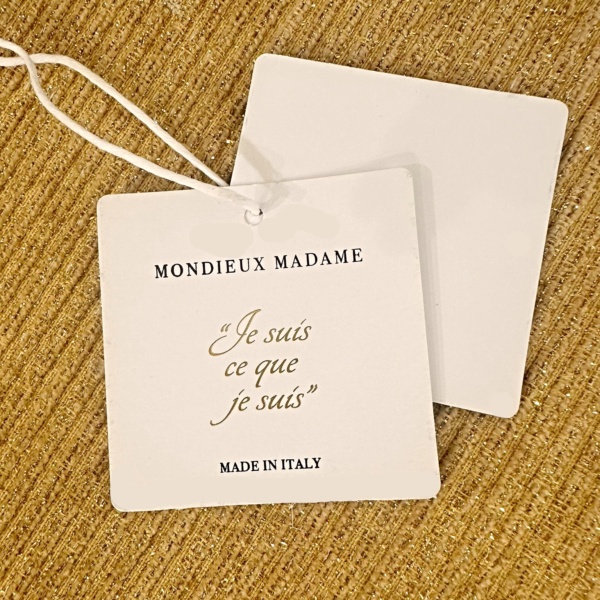MonDieux Madame Sac à main cuir Rose & Doré TONIA - Image 3