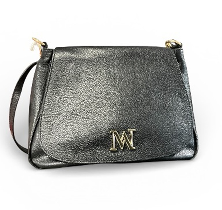 Sac à main en cuir noir chic femme MonDieux Madame